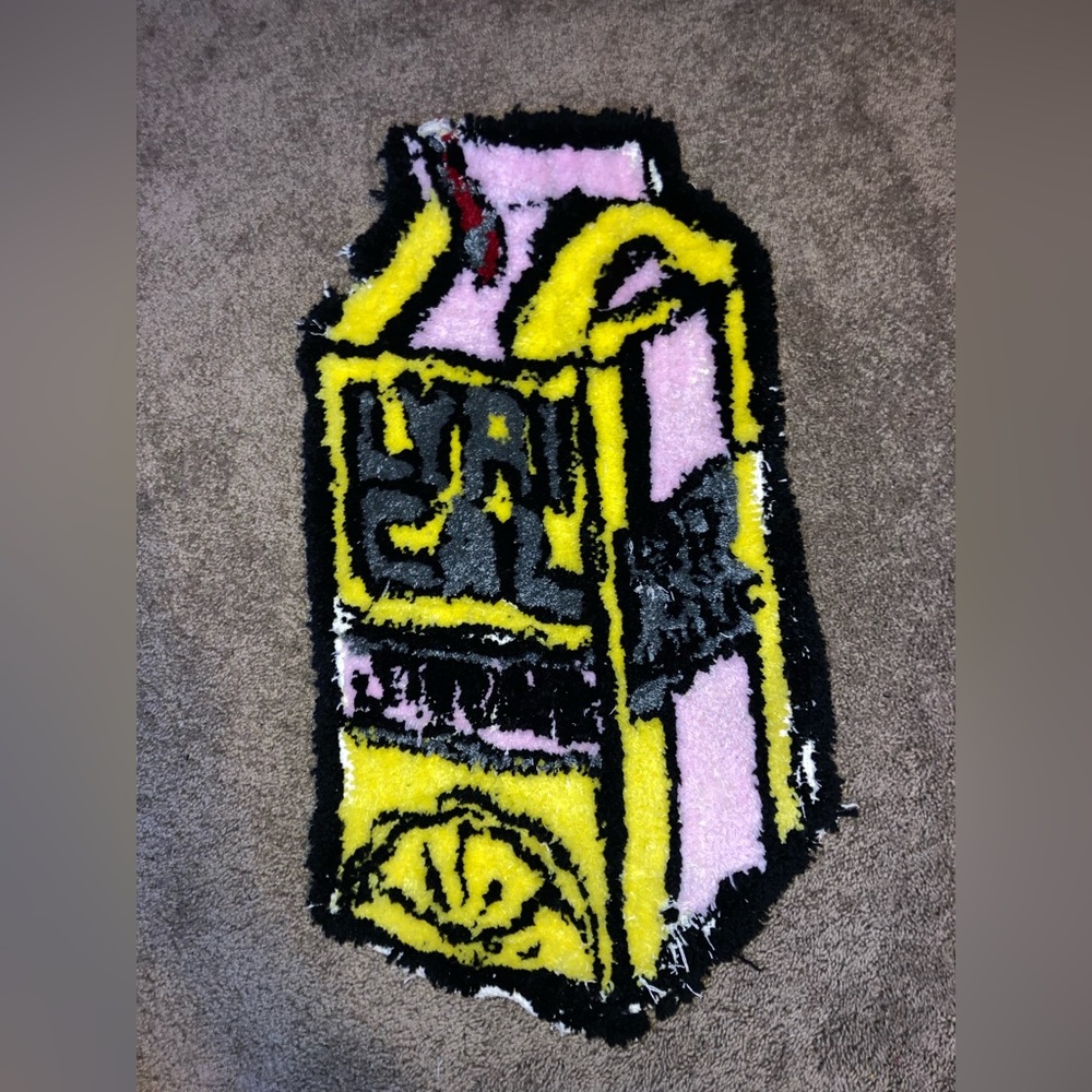 Custom Lyrical Lemonade Handmade Tufted Rug